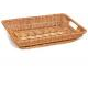 Rectangle Wicker Gift Baskets w/ Tapered Side Panel (14"x10"x3")